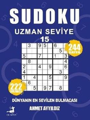 Sudoku Uzman Seviye 15 | Olimpos Yayınları (İnce Kapak)