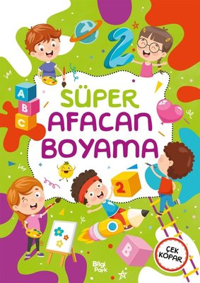 Süper Afacan Boyama Kitabı | Kolektif (İnce Kapak)
