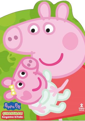 Peppa Pig - Çıkartmalı Boyama Kitabı | Doğan Çocuk (İnce Kapak)