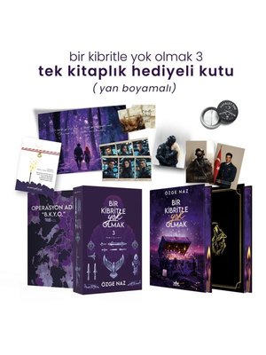 Bir Kibritle Yok Olmak 3 - Tek Kitaplık Hediyeli Kutu - Yan Boyamalı | Guardian Yayınları (İnce Kapak)