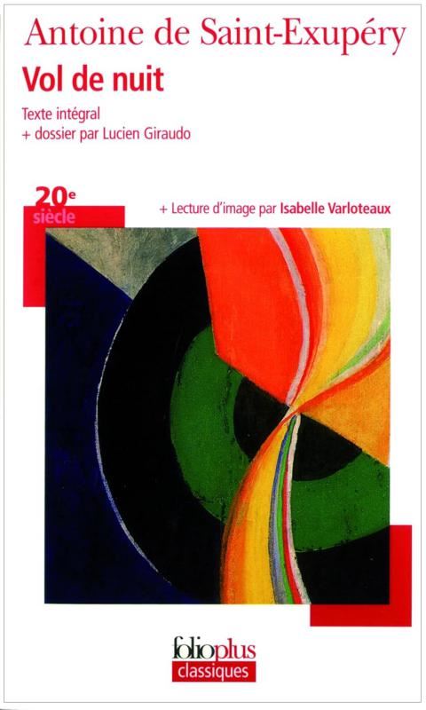 Vol de nuit kitap kapağı