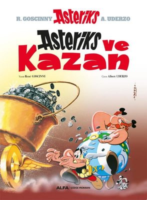 Asteriks ve Kazan | Alfa Yayıncılık (İnce Kapak)