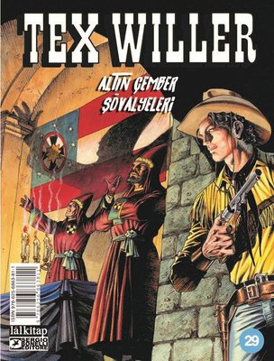 Tex Willer Sayı 29 - Altın Çember Şövalyeleri | Lal (İnce Kapak)