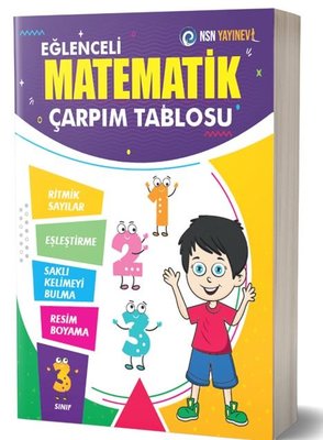 Eğlenceli Matematik Çarpım Tablosu | NSN Yayınevi (İnce Kapak)