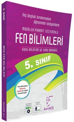 5. Sınıf Fen Bilimleri Mps (Modüler Piramit Sistemi) | Karekök Eğitim Yayın (İnce Kapak)