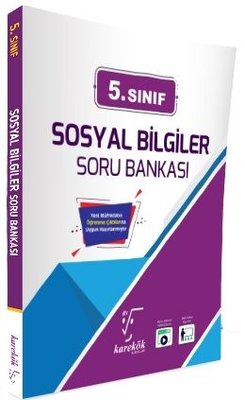 5. Sınıf Sosyal Bilgiler Soru Bankası | Karekök Eğitim Yayın (İnce Kapak)