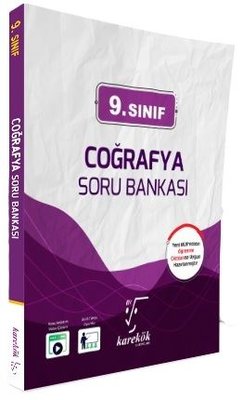 9. Sınıf Coğrafya Soru Bankası | Karekök Eğitim Yayın (İnce Kapak)