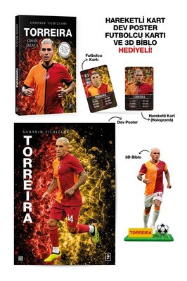 Torreira - Sahanın Yıldızları - Hareketli Kart - Dev Poster - Futbolcu Kartı ve 3D Biblo Hediyeli! | Parodi Yayınları (İnce Kapak)