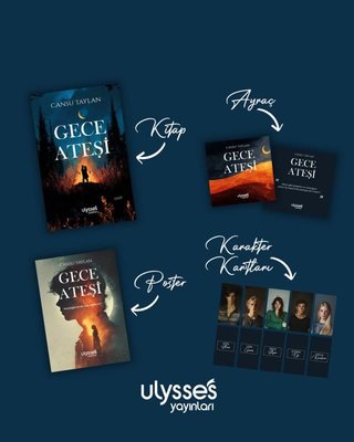 Gece Ateşi | Ulysses Yayınları (İnce Kapak)