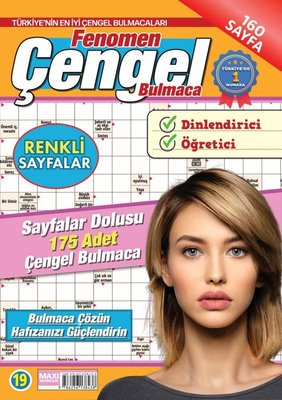 Fenomen Çengel Bulmaca 19 | Maxi Yayıncılık (İnce Kapak)