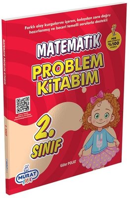 2. Sınıf Matematik Problemler Kitabım | Murat Yayınları (İnce Kapak)