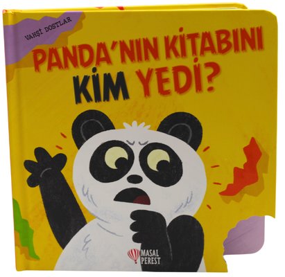 Panda'nın Kitabını Kim Yedi? Vahşi Dostlar | Masalperest (Ciltli)