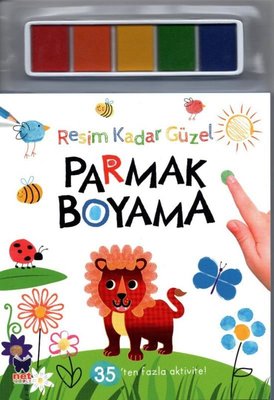 Parmak Boyama - Resim Kadar Güzel | Net Çocuk Yayınları (İnce Kapak)