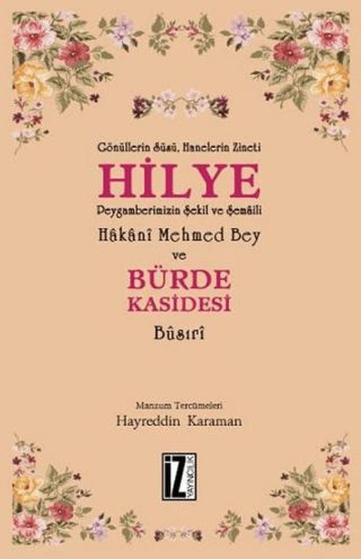 Hilye - Bürde Kasidesi | İz Yayıncılık (Ciltsiz)