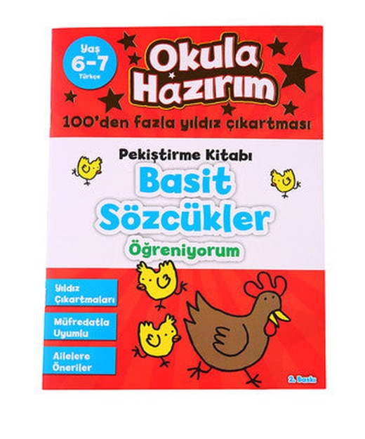 Okula Hazırım 5 Basit Sözcükler 6-7 | Doğan ve Egmont Yayıncılık
