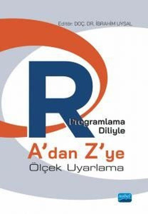 R Programlama Diliyle A'dan Z'ye Ölçek Uyarlama | Nobel Akademik Yayıncılık (İnce Kapak)