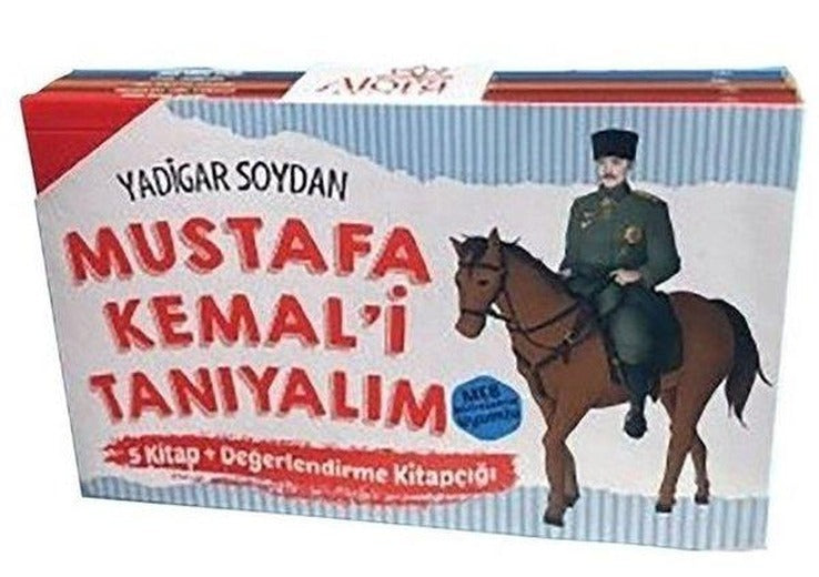 Mustafa Kemal'i Tanıyalım Değerlendirme Kitapçığı Seti - 5 Kitap Takım | Alora Yayınevi (İnce Kapak)