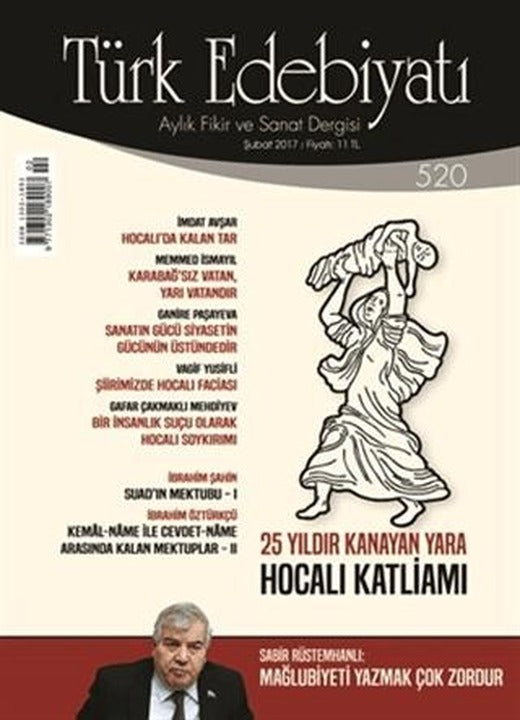 Türk Edebiyatı Dergisi Sayı: 520 Şubat 2017 | Türk Edebiyatı Dergisi (Ciltsiz)