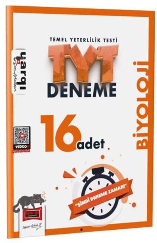 TYT Biyoloji 16 Deneme Sınavı | Yargı Yayınevi (Ciltsiz)