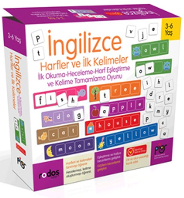 İngilizce Harfler ve İlk Kelimeler | Piar Kids