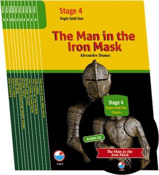 İngilizce Stage 4 Seti (CD'li) 14 Kitap | Engin Yayınevi (Ciltsiz)
