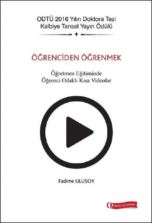 Öğrenciden Öğrenmek | ODTÜ Yayıncılık (İnce Kapak)