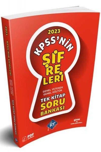 2023 KPSS'nin Şifreleri Genel Yetenek Genel Kültür Tek Kitap Soru Bankası | KR Akademi (İnce Kapak)  - Resim 1