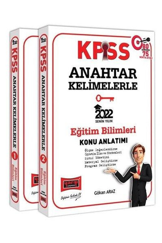 2022 KPSS Eğitim Bilimleri Anahtar Kelimelerle Konu Anlatımı | Yargı Yayınları (İnce Kapak)