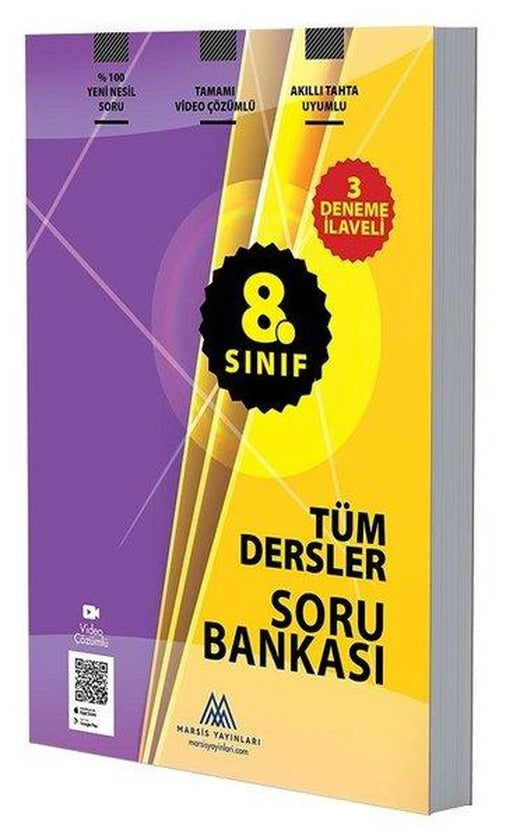 8.Sınıf LGS Tüm Dersler Soru Bankası | Marsis Yayınları (İnce Kapak)