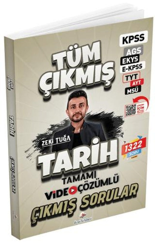 2026 Tarih Tüm Sınavlar Tamamı Video Çözümlü Çıkmış Sorular | Dizgi Kitap (Ciltsiz)