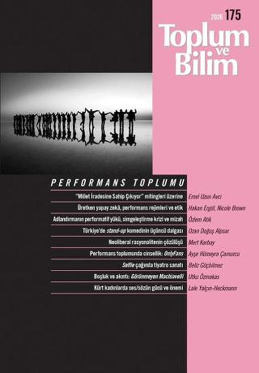 Toplum ve Bilim Dergisi Sayı: 175 | İletişim Yayınevi (Ciltsiz)
