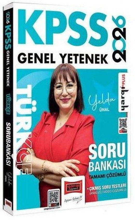 2026 KPSS Genel Yetenek Tamamı Çözümlü Türkçe Soru Bankası | Yargı Yayınları (İnce Kapak)