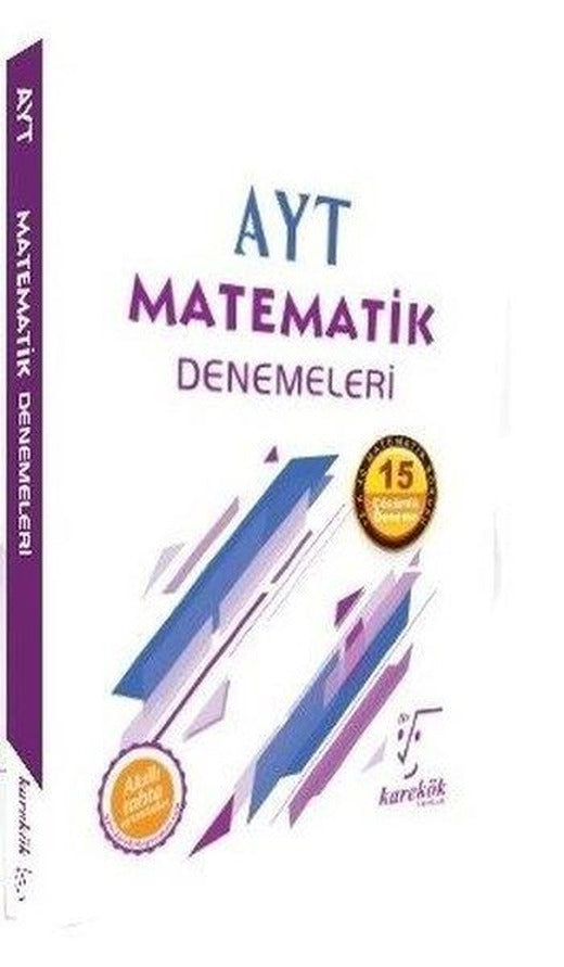 AYT Matematik Denemeleri | Karekök Eğitim Yayın (İnce Kapak)