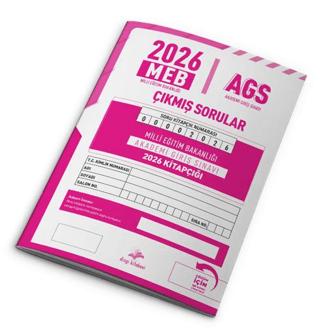 MEB-AGS 2026 Sınavı Tek Fasikül Tamamı Video Çözümlü Orijinal Çıkmış Sorular | Dizgi Kitap (Ciltsiz)  - Resim 1