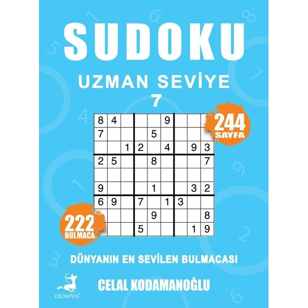 Sudoku Uzman Seviye 7 | Olimpos Yayınları (İnce Kapak)