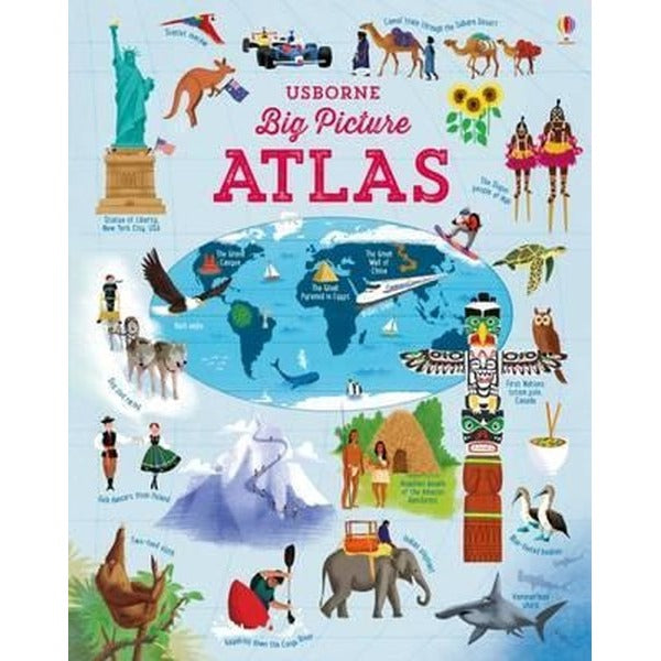 Big Picture Atlas | Usborne (Ciltsiz)