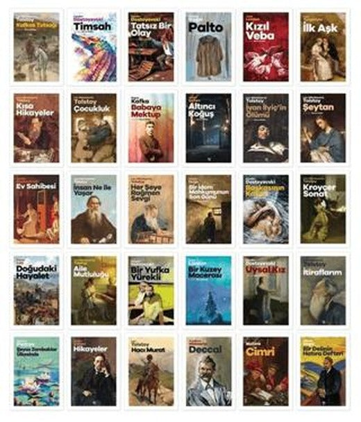 Klasik Romanlar - 30 Kitap Takım | Halk Kitabevi (Ciltsiz)