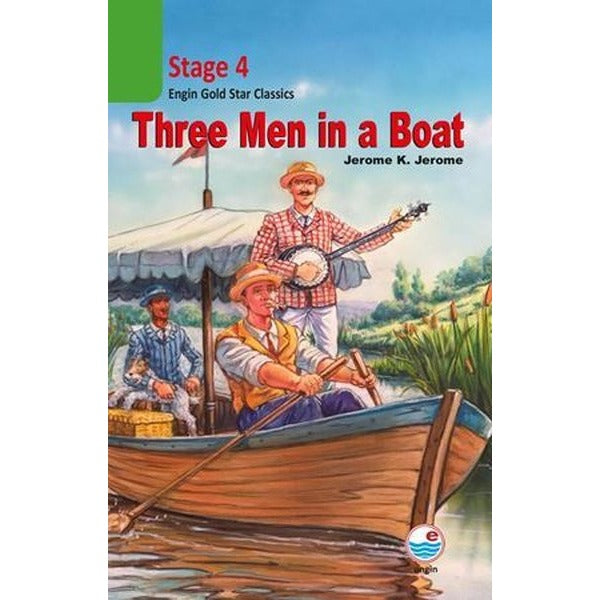 Three Men in aBoat (QR Auio Ses) Stage  4 | Engin (İnce Kapak)