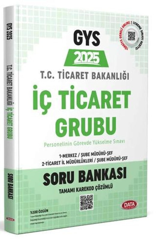 Ticaret Bakanlığı İç Ticaret Grubu Soru Bankası - Karekod Çözümlü