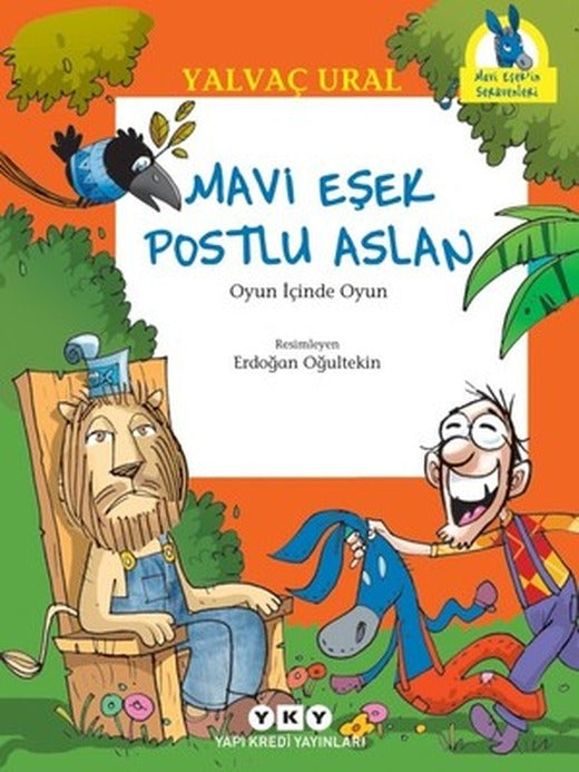 Mavi Eşek Postlu Aslan-Oyun İçinde Oyun | Yapı Kredi Yayınları