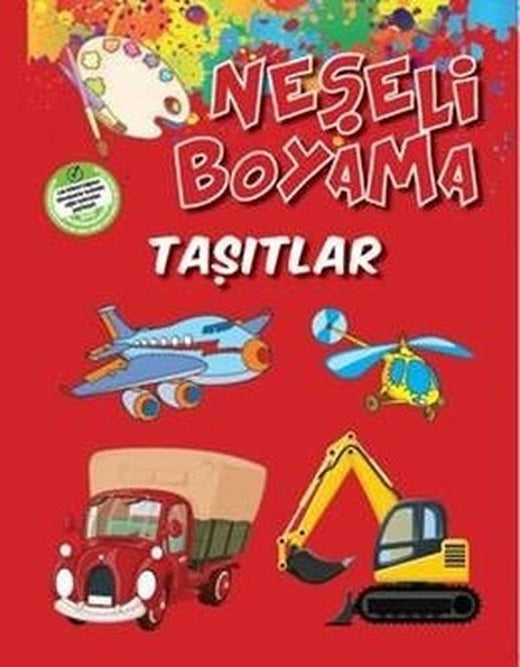 Neşeli Boyama Taşıtlar | Parıltı Yayınları