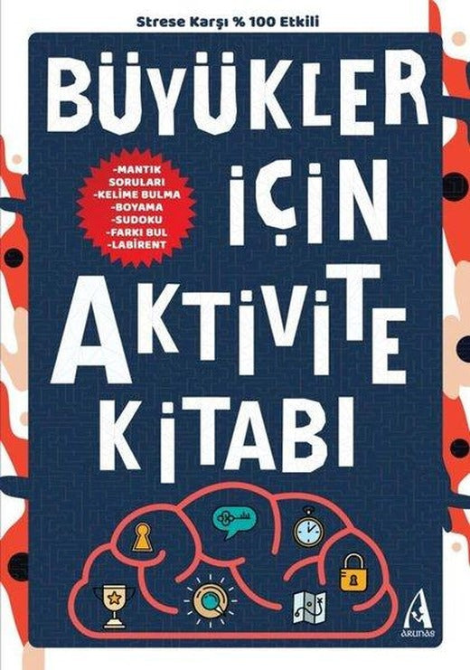 Büyükler için Aktivite Kitabı | Arunas Yayıncılık (İnce Kapak)