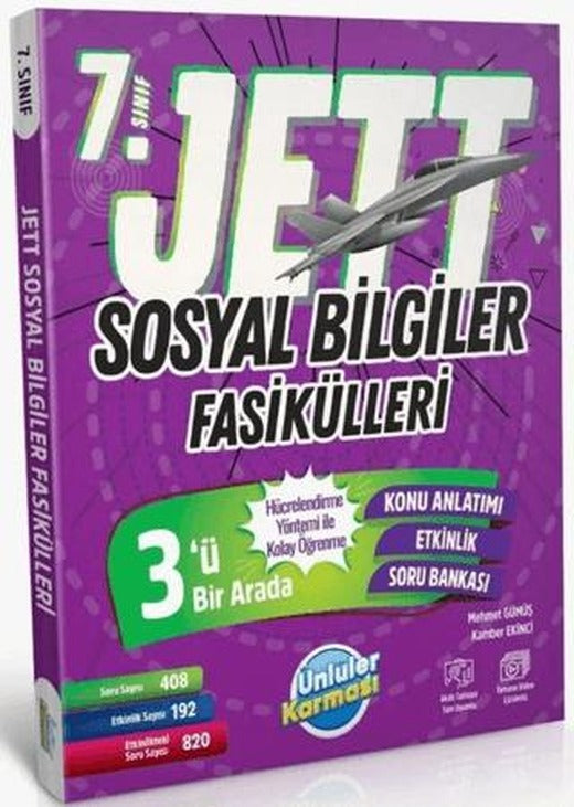 7. Sınıf Jett Sosyal Bilgiler Fasikülleri