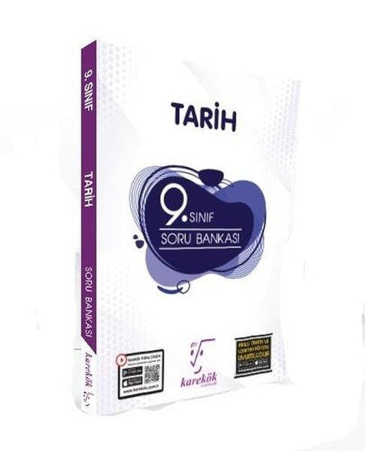 9.Sınıf Tarih Soru Bankası | Karekök Eğitim Yayın (İnce Kapak)