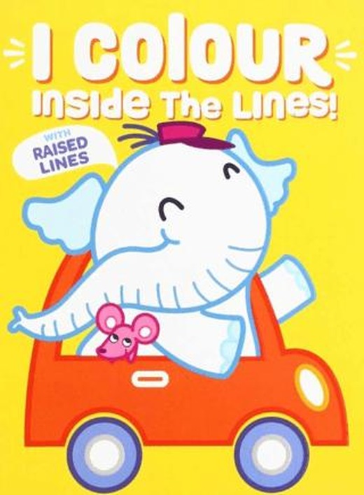 I Colour Inside the Lines: Elephant | Yoyo Books (Ciltsiz)