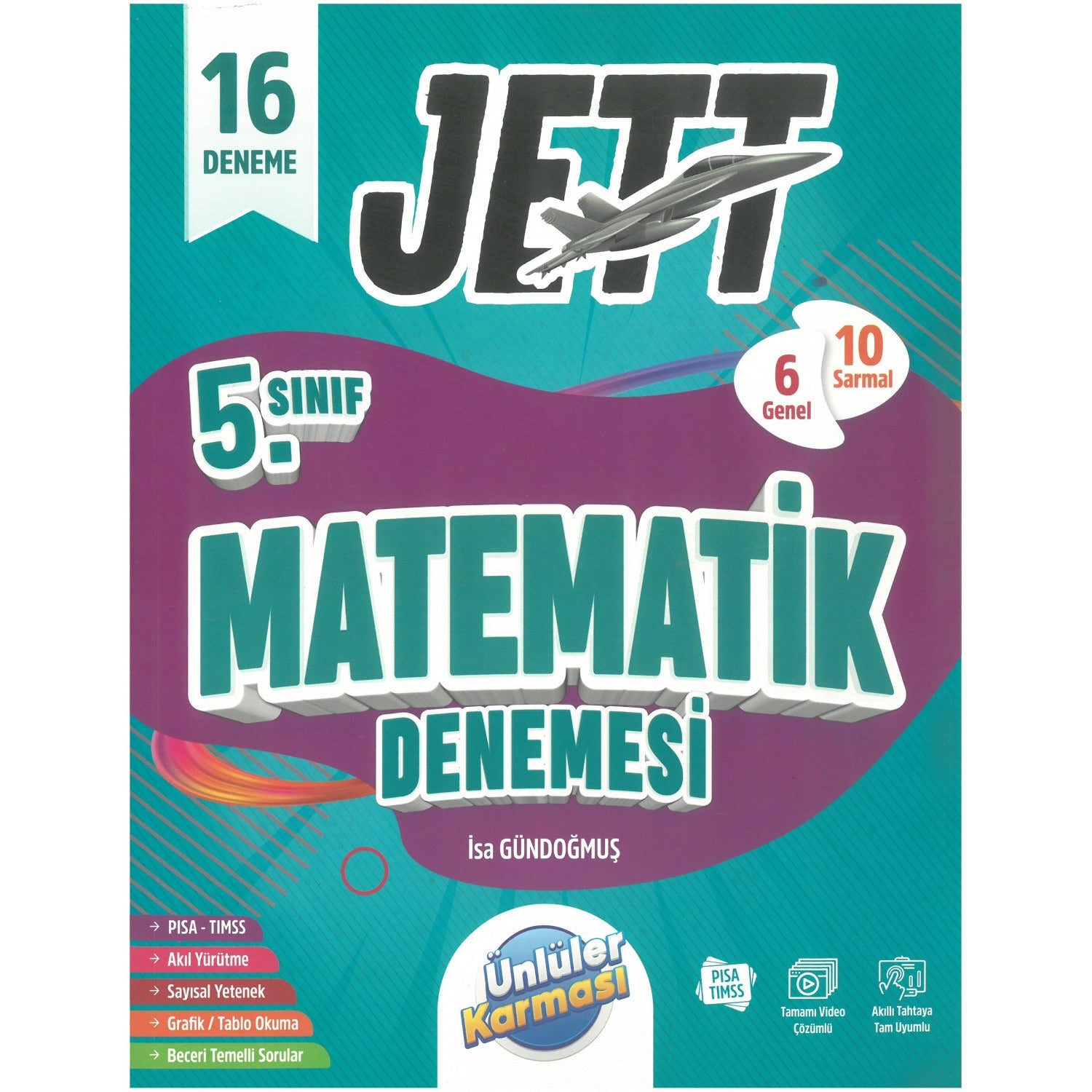 5. Sınıf Jett Matematik 16 Deneme Seti