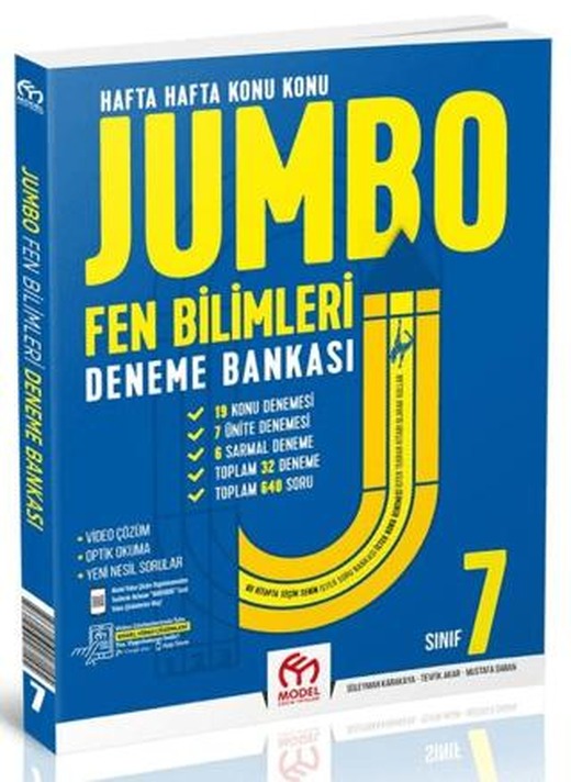7. Sınıf Jumbo Fen Bilimleri Deneme Bankası | Model Eğitim Yayıncılık (Ciltsiz)