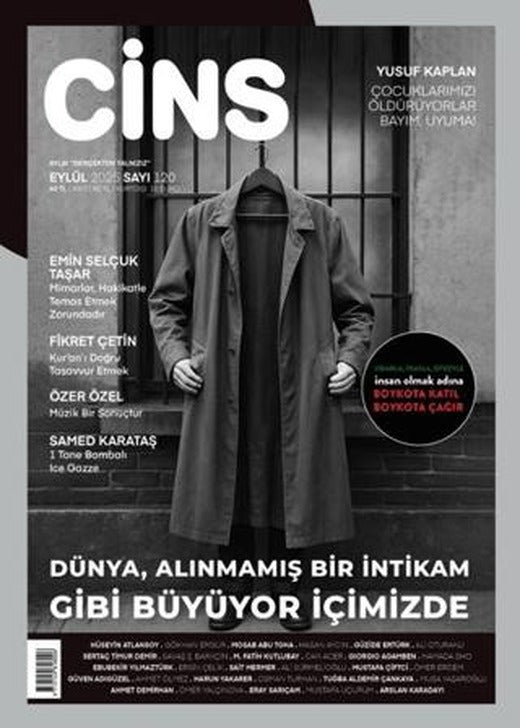 Cins Aylık Dergi Sayı: 120 Eylül 2025 | Cins Dergisi (Ciltsiz)