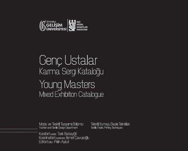 Genç Ustalar Karma Sergi Kataloğu | İstanbul Gelişim Üniversitesi (İnce Kapak)