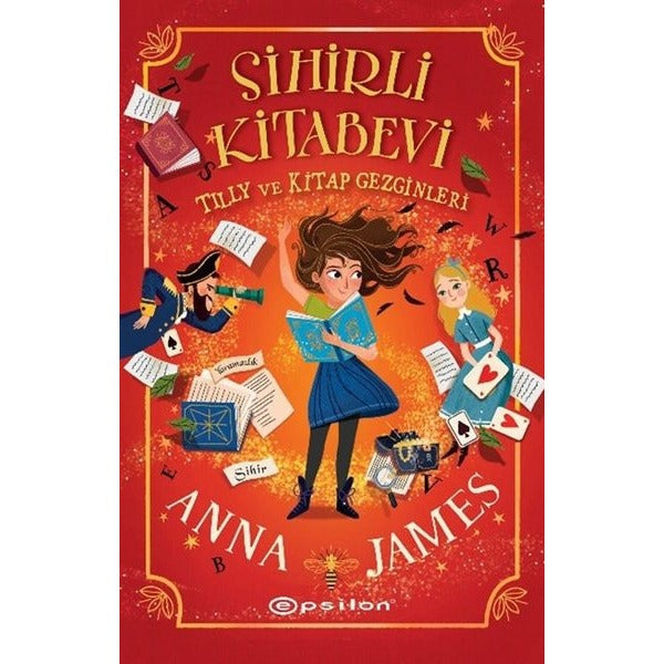 Sihirli Kitabevi: Tilly ve Kitap Gezginleri | Epsilon Yayınevi (İnce Kapak)
